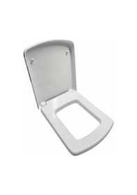 Resim Ideal Standard Strada Yavaş Kapanan Klozet Kapağı, Beyaz, Metal Menteşeli Z299701 Beyaz 