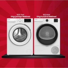 Resim Arçelik 9120 Tmx - 802 Kmx(9kg Çamaşır&8 kg Kurutma) 