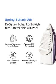 Resim Fakir Spring Buharlı Ütü 
