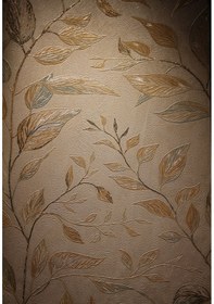 Resim İthal 16m2 Duvar Kağıdı 3boyutlu Yeniii Çiçek Desen Simli Silinebilir Yeşil 