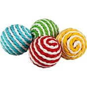 Resim Polo kedi oyuncağı, Hasır Örgü Top 4 cm 