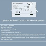 Resim Bueattuh Tuya Wifi Akıllı Anahtar Dıy Zamanlayıcı 1ch 7-32V USB 5V 2 4g Wifi Smartlife Home Otomasyon Modülü Alexa Google Home Iftt (Yurt Dışından) 