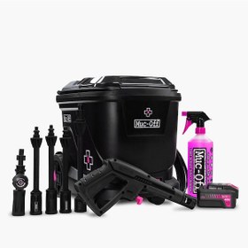 Resim Muc-off Mobile Pressure Washer Starter Bundle Şarjlı Basınçlı Yıkama Makinesi Başlangıç Paketi 21116 Siyah 