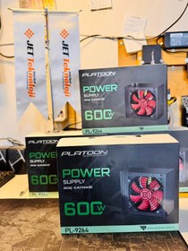 Resim Platoon PL-9264 600W Kutulu Power Supply 12CM 