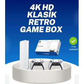 Resim S'82 20.000 Klasik Oyun Dahili Kablosuz Kontrollü Oyun Kutusu 
