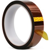 Resim Singree 250 C'ye Dayanıklı Polyimid Bant, İz Bırakmadan Çıkarılabilir, Çeşitli Genişlik Seçenekleriyle Mevcut, 2 Adet, Kahverengi 