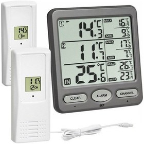 Resim Tfa 30.3062.10 Trıo Kablosuz İç ve Dış Ortam Sıcaklık Ölçer 