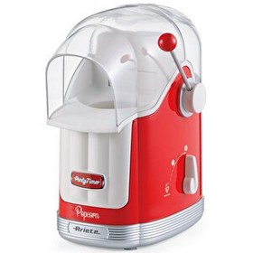 Resim Ariete Party Time Kırmızı Patlamış Mısır Makinesi 