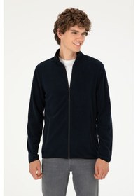 Resim U.S. Polo Assn. Erkek Lacivert Basic Polar Hırka 50298066-VR033 