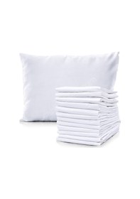 Resim 30 Adet Otel Tipi Beyaz Yastık Kılıfı Akfil 63 Tel Dokuma %100 Pamuk 50 x 70 CM 