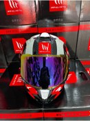 Resim MT Helmets Targo S Sergio Garcia b5 (şeffaf vizörlü) kask 