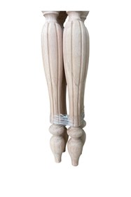 Resim HİZMET AHŞAP Ahşap Cnc Torna Ayak Yemek Masası,mutfak , Sehba ,çalışma Masası, Dresuar Ayağı 8x8x75 Cm 4lü Peket 