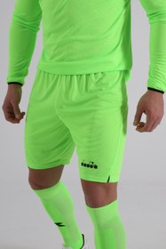 Resim Diadora Elite Futbol Kaleci Şortu Neon Yeşil 