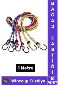 Resim Premium Yüksek Kaliteli Dayanıklı Otomobil Motor Taşıma Gergi Bagaj Lastiği 1 Metre X 10 Adet 