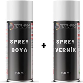 Resim Replax Toyota Corolla Kar Beyaz Sprey Rötuş Boyası +Sprey Vernik Boya Kodu 040 Akzo Nobel 