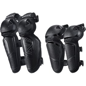 Resim Motosiklet Dizlik Dirseklik Takım Ergonomik Lüx Bacak ve Kol Koruma Motorcu Set 