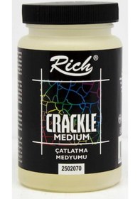 Resim Rich Çatlatma Medyumu Crackle Medium 250 Cc. 