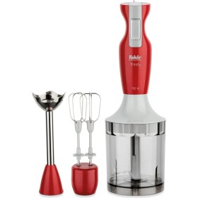Resim Fakir Trinity Blender Seti 700 Watt 39046557 Kırmızı Plastik Metal 1 Kademeli Gar 