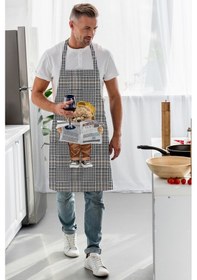 Resim Adawall Gazeteci Teddy Mutfak Önlüğü 