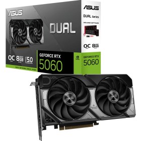 Resim Asus DUAL-RTX5060-O8G-NVIDIA-GEFORCE-RTX 5060-8GB GDDR7-128BIT--OC-HDMI-3XDP-DLSS3 Ekran Kartı 