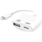 Resim Daytona NK101 Apple iPhone iPad Lightning To USB 3.0 Kamera Adaptörü 