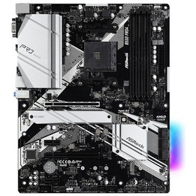 Resim Asrock B550 PRO4 AMD B550 4733 MHz (OC) DDR4 Soket AM4 ATX Anakart 