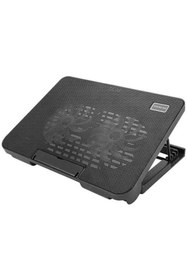 Resim Genel Markalar Çift Fanlı Üç Kademe Ayarlanabilir 17'' Laptop Soğutucu Fan 