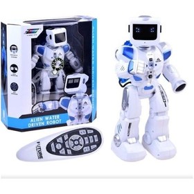 Resim Çok Fonksiyonlu Su İle Çalışan Kumandalı Robot K3 