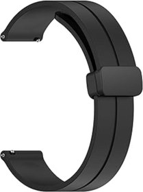 Resim Qedii Microsonic Samsung Gear S3 Classic Için Kordon Ribbon Line Siyah 