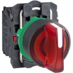 Resim Schneıder.Işıklı B.Kırmızı 1Na+1Nk 24Ac/Dc Led 3Konum Xb5Ak134B5 