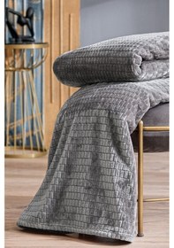 Resim Puffy Trinity Wellsoft Tv Battaniyesi - Antrasit 