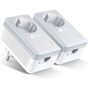 Resim TP-Link TL-PA4010P KIT | Powerline Adaptör Seti | AV600 Mbps | Priz Soketli Tasarım | Ethernet Port | Tak ve Çalıştır | Kolay Kurulum | Tüm Modem ve Router Modelleri ile Uyumludur 