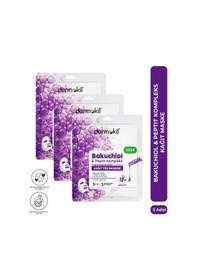 Resim Dermokil Bakuchiol & Peptit Kompleks Kağıt Yüz Maskesi 20 Ml X 3 Adet 
