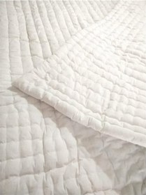 Resim Elyaf Sepeti %100 Doğal Yünden El Dikimi Çift Kişilik Yün Yorgan 