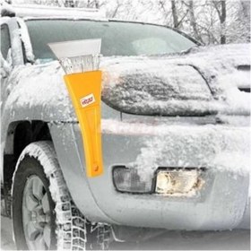 Resim Sebura Oto Buz Kırıcı/ Araba Buz Kazıyıcı/ Silikonlu Cam Silici/ Araç Kar Temizleyici 