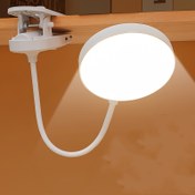 Resim HOTU Dokunmatik Kontrollü Esnek Klipsli Masa Lambası - 3 Renk Sıcaklığı, USB Şarj Edilebilir, Okuma & Ev Kullanımı için Göz Koruyucu Yumuşak Işık 