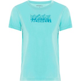 Resim Merrell Tall Kadın Mavi Tişört 