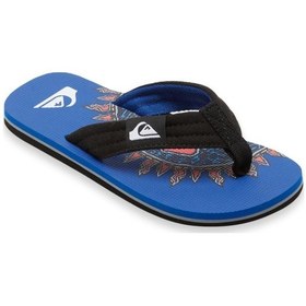 Resim Quiksilver Aqbl100591 Molokai Layback Siyah-mavi Çocuk Terlik Mavi - Siyah 