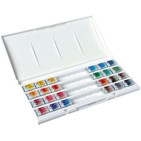 Resim St. Petersburg White Nights Tam Tablet Sulu Boya Seti 24 Renk 