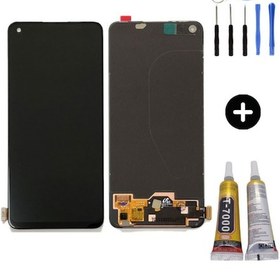 Resim Oppo Find X5 Lite Uyumlu Servis Lcd Ekran Dokunmatik + Montaj Seti 