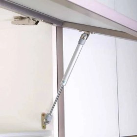 Resim Std Gazlı Piston 100N Dolap Kapak Kalkar Mobilya Bağlantı Parçası 100N Piston Amörtisör 