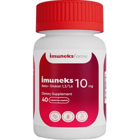 Resim Imuneks Farma Beta Glukan 10 mg 40 Kapsül 