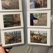 Resim 240 fotoğraf tutabilir - bir şeffaf plastik ve vinil resim düzenleyici, fotoğraflar, yıldızlı kartlar, film biletleri ve postalar için uygun - dayanıklı ev dekorasyonu depolama bağlamı. 