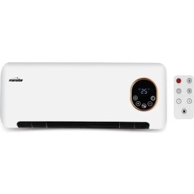 Resim Marsstar MS-210 2000 W Uzaktan Kumandalı Duvar Tipi Fanlı Isıtıcı 