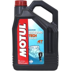 Resim Motul Marine Outboard Tech 4T 10W-30 5 L Tekne Motor Yağı 