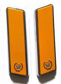 Resim Nishi Etiket Cadillac Gazetelik Direk Lambası Turuncu Işık Cadillac Direk Lambası 