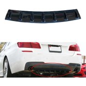 Resim Mini Kopek Baligi Difuzor Plastik Arka Tampon Eki Parlak Siyah 85X16CM 