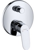 Resim Hansgrohe Focus Tek Kollu Banyo Bataryası Krom 31945000 