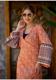 Resim Mayovera Kimono - İspanyol Tasarım Çok Renkli 