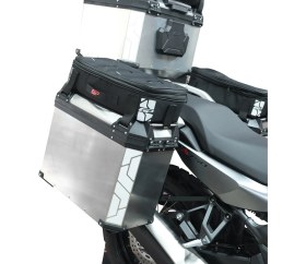 Resim GP Kompozit KMSC04 Universal Motosiklet Yan Çanta Üstü Kumaş Çanta Siyah 
